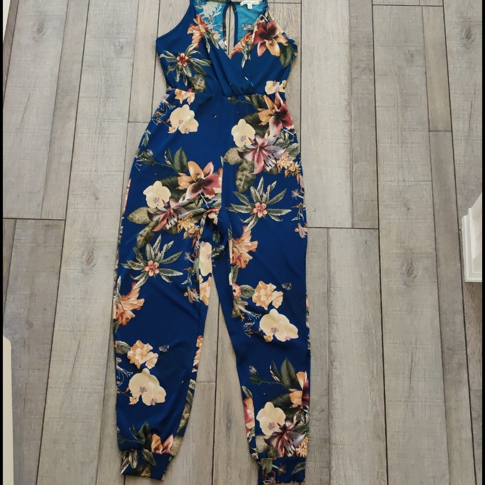 Floral jumpsuit